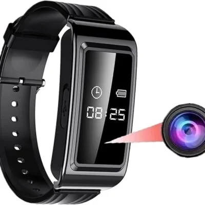 HD Mini Spy Camera Smart Watch Audio Video Recorder, Wristband Sport Watch Hidden Camera Home Security Surveillance Camcorder, Inbuilt 32 GB memory