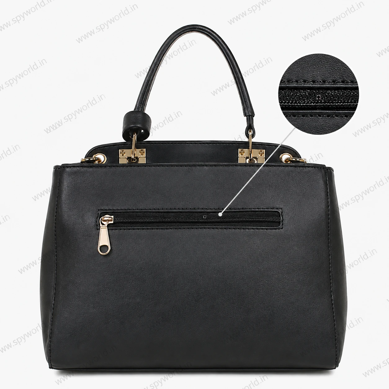 1080P WiFi Hidden Camera Ladies Purse, WiFi Live Monitoring Ladies Purse Spy camera, Spy Camera On Top of Ladies Purse Up to 24 Hours Battery Backup