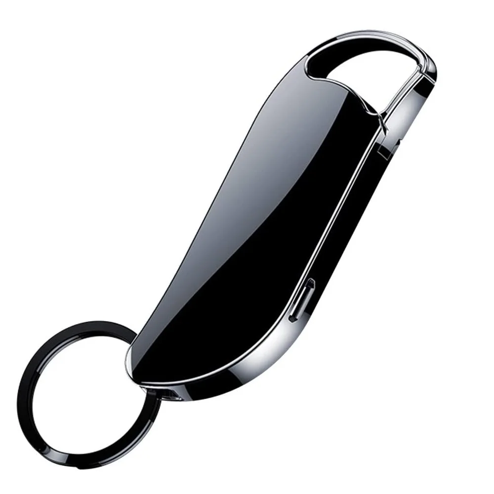 Spy Keychain Voice Recorder, 20Hours Battery Backup with Sensitive Noise Recording Mode, Voice Activated Recording Device, Triple Noise Reduction Spy Small Audio Recording with Inbuilt Memory 32gb Spy Voice Recorder - Image 9