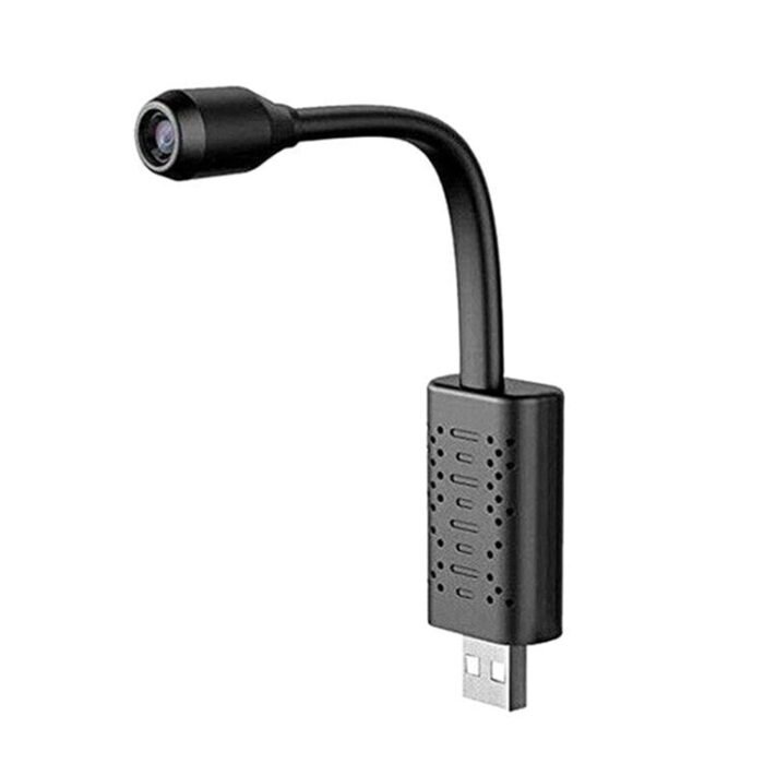 1080p HD USB Universal WiFi Mini Flexi Neck Camera, 140° Wide View Angle Loop Recording Security Camera, Wifi USB Camera Live Remote Monitoring for Mobile Phone, Window Pc Security Camera - Image 2