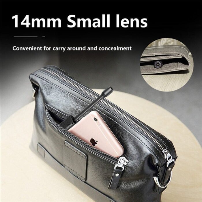 1080p HD USB Universal WiFi Mini Flexi Neck Camera, 140° Wide View Angle Loop Recording Security Camera, Wifi USB Camera Live Remote Monitoring for Mobile Phone, Window Pc Security Camera - Image 5