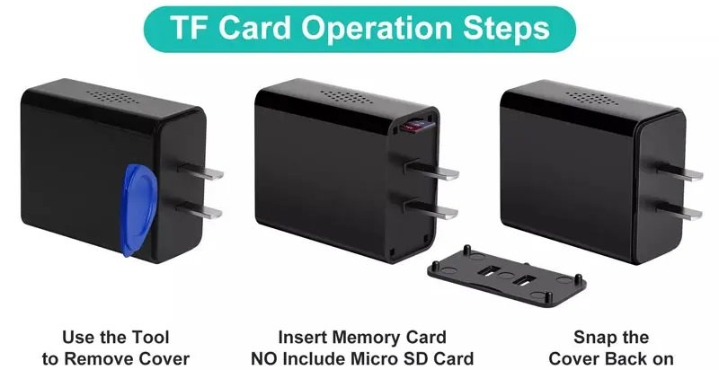 Spy Camera USB Wall Charger