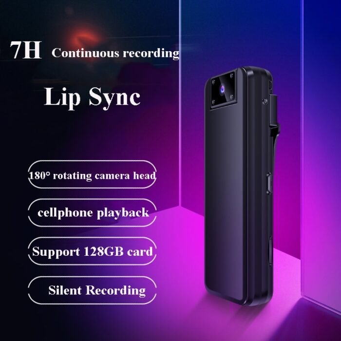bodyworn spy hidden camera