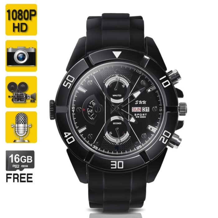 Spy Camera Wrist Watch