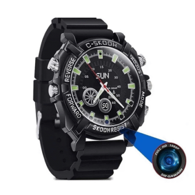 Full HD Spy Camera Wrist Watch Wearable Video Camcorder