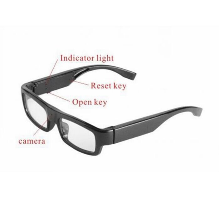 Invisible Lens Spy Camera Glasses Mini Hidden Eyewear Specs, Hidden Lens Specs Camera - Image 3