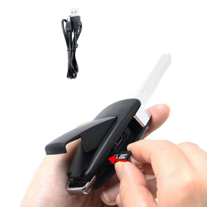 HD 1080P Mini Car Key Camera Video Spy Camera with IR Night Vision & Motion Detection, Portable Small Recording Device for Indoor and Outdoor - Image 5