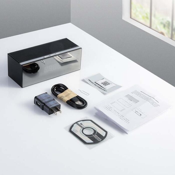 bluetooth speaker hidden camera