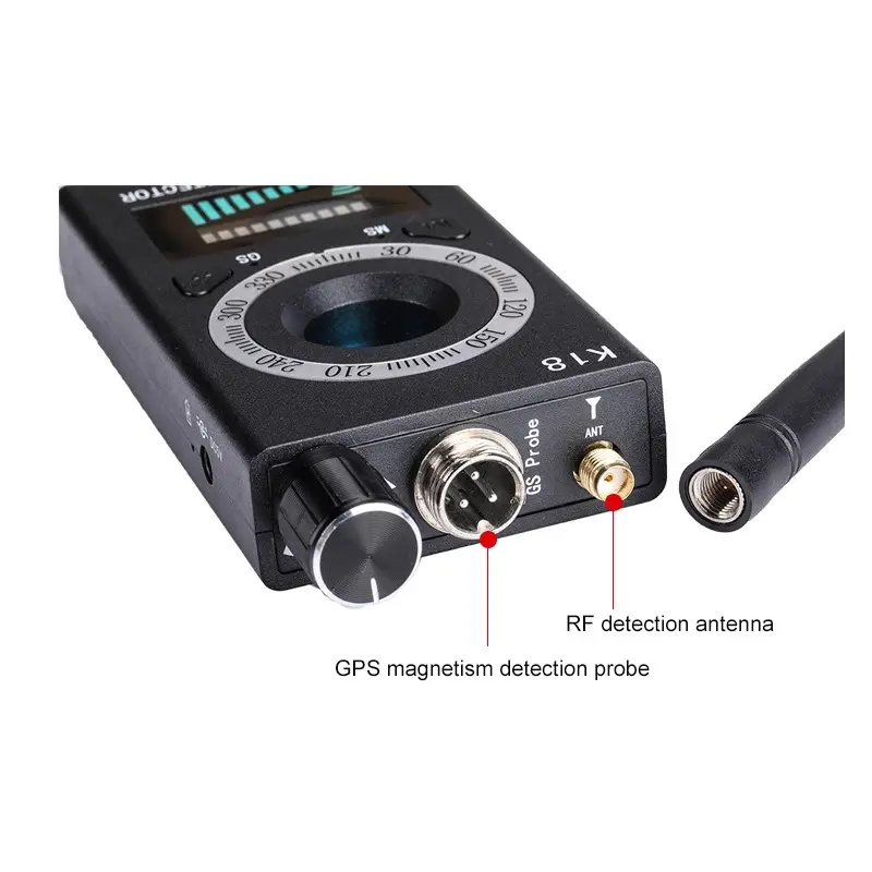 Anti-Spy Bug Detector RF Finder Hidden Camera Hunter- K18 Advance - Image 2