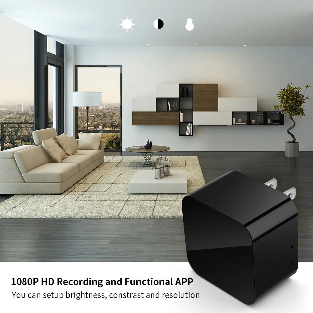 wifi spy camera usb charger