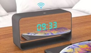 trending spy camera table clock night vision