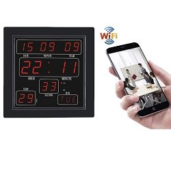 Wall Clock Spy Camera