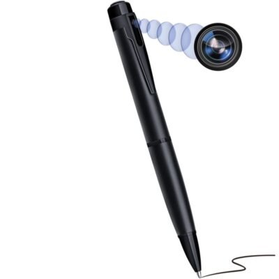 1080P HD Spy Pen Camera, Invisible Lens Sleek Design, 2 Hours Battery Backup