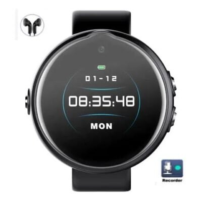 Spy Camera Watch Wristband 1080P Audio Video Recorder Bracelet Smart Band Wearable Sports Cam Photo, Invisible Lens with 8GB Inbuilt Memory HD Display and Wide Angle Lens