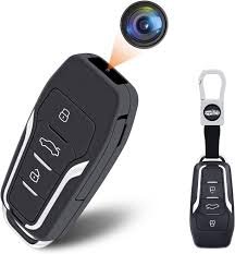 1080P Spy Camera Hidden Camera Car Key, Mini hidden camera car key camera with motion detection, 150 Minutes Battery Life, Best Surveillance & Security Hidden Camera