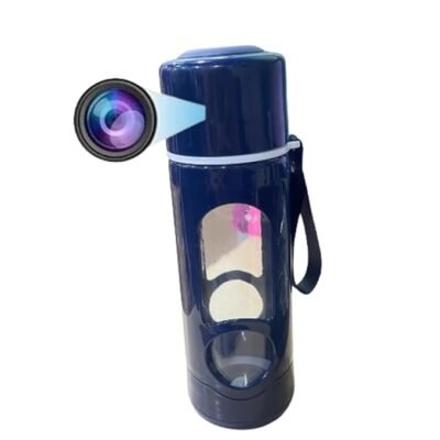 Full HD Water Bottle Portable WiFi Spy Camera, Water Bottle Hidden Camera with Remote Viewing, Water Bottle Portable Live WiFi Camera Audio Video Recorder Support Motion Detection Indoor Outdoor Security Camera